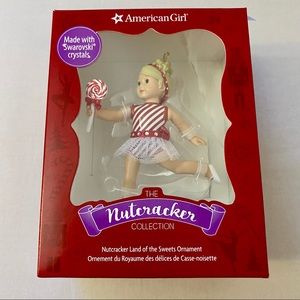 American Girl Nutcracker Land of the Sweets Ornament Swarovski Crystals